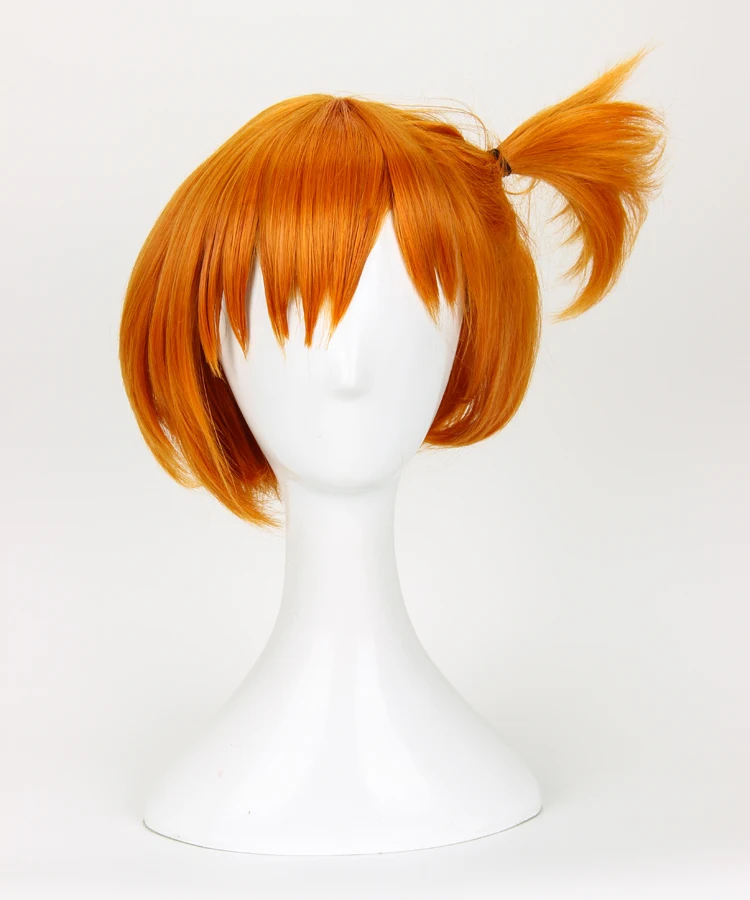 

Pokemon Pocket Monster Pokemon Misty Cosplay hairwear Short Orange Styled Heat Resistant Hair Cosplay hairwear