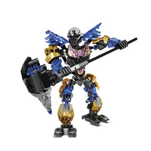 XSZ 611 - 2 biochemical bioniclemask warrior of the light onua earth building block compatible with the Bionicle 71309 toys XSZ 611 - 2 biochemical bioniclemask warrior of the light onua earth building block compatible with the Bionicle 71309 toys
