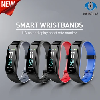 

Smart Wristband Fashion Smart Bracelet Heart Rate blood pressure watch Fitness Tracker Smartband pk mi band 3 Pk honor band 4