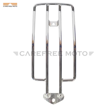 

Black Motorcycle Solo Seat Luggage Support Shelf Rack Case for Harley XL 883 1200 Sportsters 2004-2017