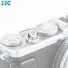 JJC металлическая спусковая Кнопка затвора для ЖК-дисплея с подсветкой Fujifilm X-H1 XPRO2 X100F X100T XE3 XT20 XT2 XT10 XT3 GS645s XT30 SONY RX1RII Leica M9 - Цвет: SRB-MSILVER