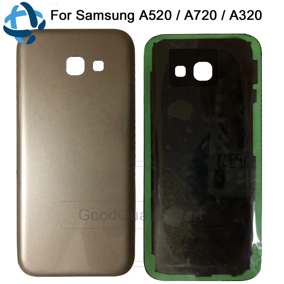 

For Samsung Galaxy A5 2017 Back Battery Cover Case Glass Rear Housing A520 A520F Cover Replacement for Samsung A5 2017 A520