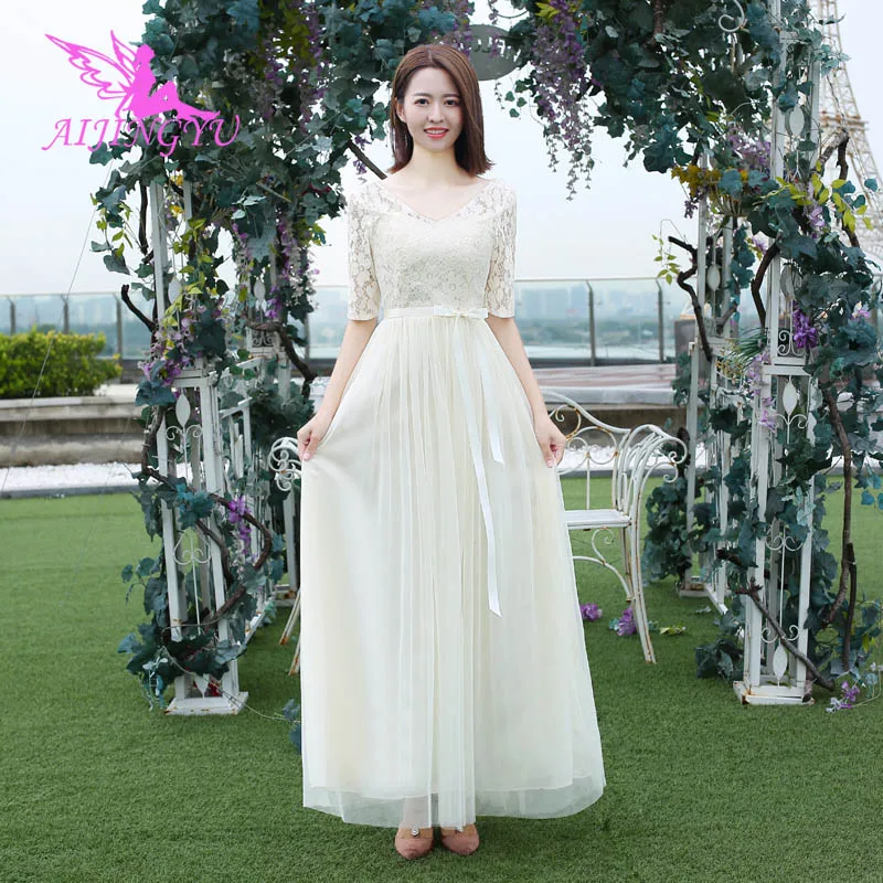 AIJINGYU модное платье подружки невесты свадебные праздничные платья BN210 - Цвет: picture color