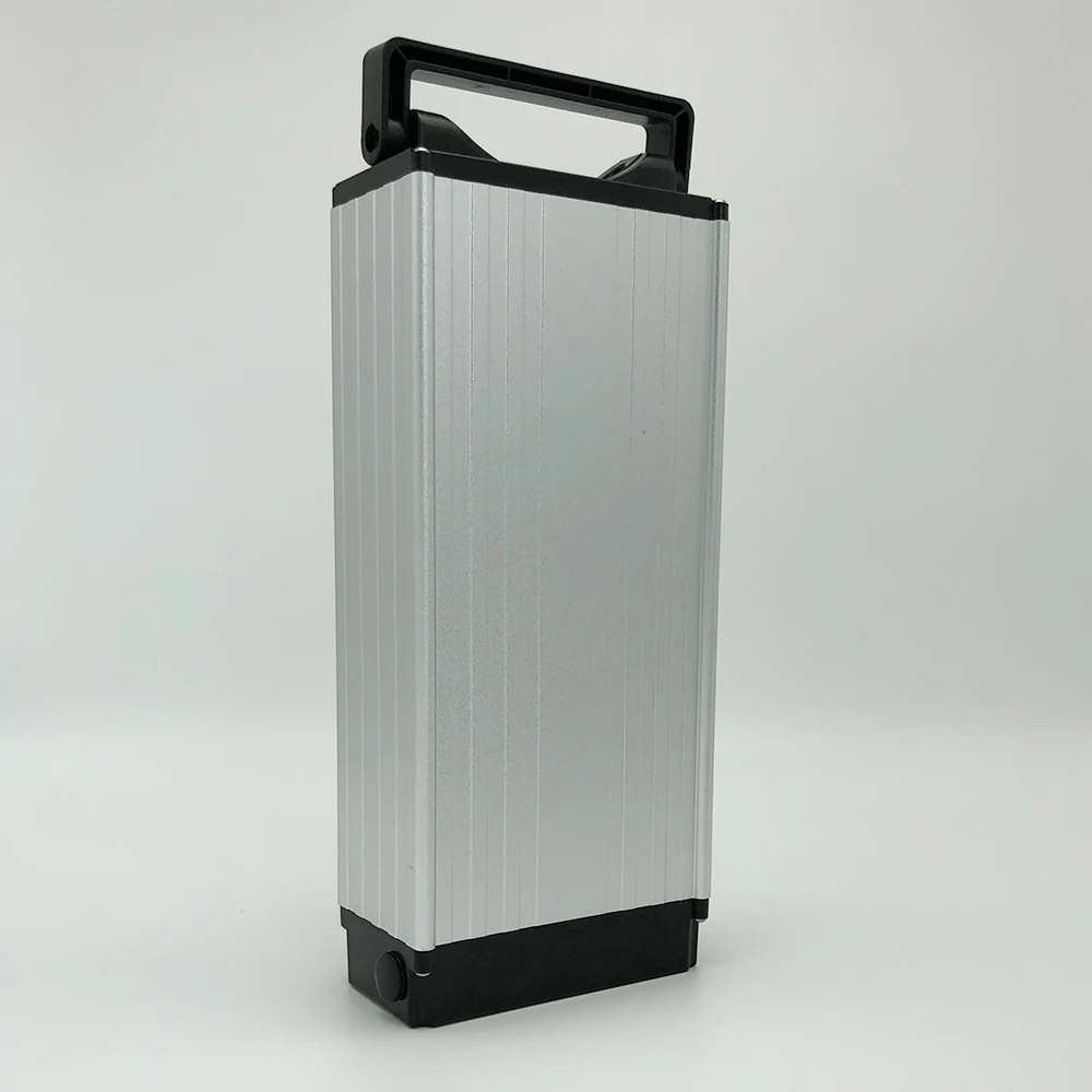 Excellent 48V 20ah Li-ion Rechargeable Battery Rear Rack Case & Charger ebike for 500W 750W 1000W motor  Aluminum Housing With 2A Charger 3