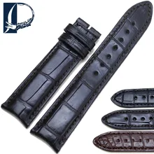 Pesno 20mm Soft Alligator Skin Leather Watch Band Strap Genuine Leather Watchband for Vacheron-Constantin