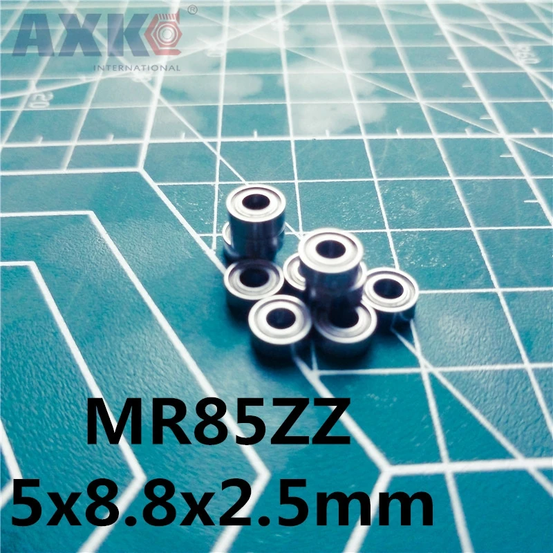 AXK 10 шт. MR85ZZ 8.8 5x8 8x2 5mm радиальный подшипник Миниатюрный