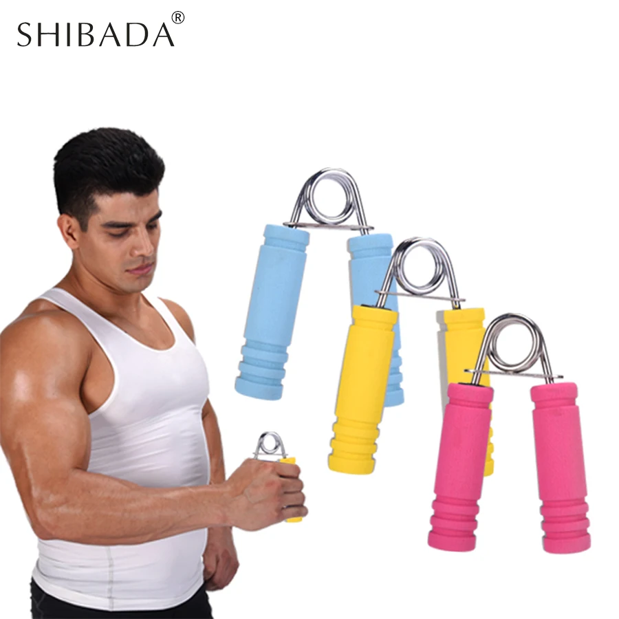 Shibada унисекс Тип рукоятка Фитнес оборудования руки Expander тренажер тренажерный зал