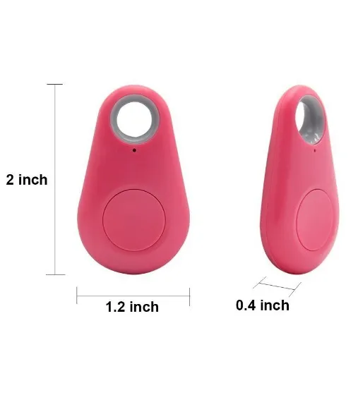 Nuevo rastreador inteligente Bluetooth para mascotas, localizador de cámara GPS para perro, rastreador de alarma portátil para llavero, bolsa colgante