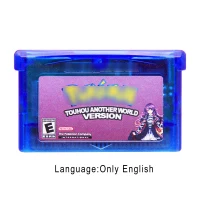 

Pokemoon TouHou Another World Version 32 Bit Video Game Cartridge Console Card US Version English