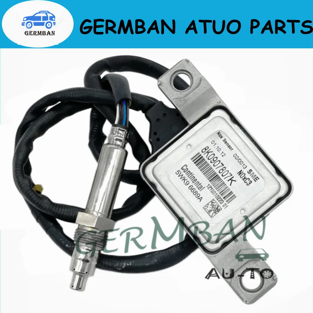 New Manufactured Nitrogen Oxide Nox Sensor No #8K0907807K For 12-14 V W Passat 2.0 Audi A4/S4 A5/S5 A6 8K0907807F 5WK9 6689A оригинальный датчик оксида азота для audi a4 a5 a6 q7 vw touareg 12 в 8k0907807n 8k0907807k 8k0907807d 8k0907807f