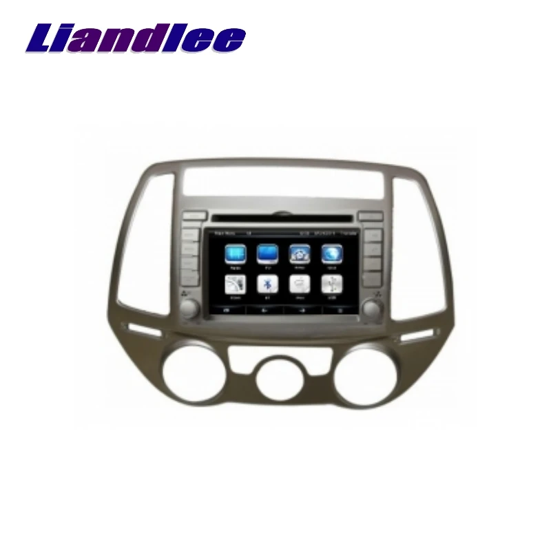 Liandlee для HYUNDAI I20 2008 ~ 2014 LiisLee автомобильный мультимедиа, ТВ DVD gps аудио Hi-Fi Радио Стерео оригинальный стиль навигация NAVI