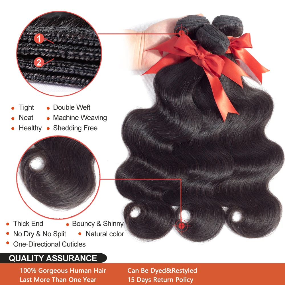 ALLRUN Peruvian Body Wave 3 Bundles With Closure Remy Human Hair Weave Bundles 4x4 Lace Closure With Bundles Free Part Closure ALLRUN Peruvian Body Wave 3 Bundles With Closure Remy Human Hair Weave Bundles 4x4 Lace Closure With Bundles Free Part Closure