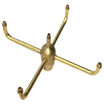 

LBER Copper Rotating Fountain Nozzle Garden Pool Fountain Nozzle Garden Fountain Rotating Fountain Nozzle