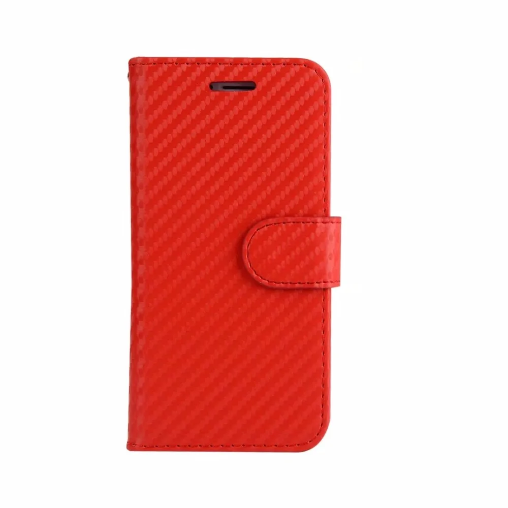 Newest Carbon Fiber Case For iPhone 6 6S Plus Luxury Brand Flip Leather Phone / With Stand Wallet | Мобильные телефоны и