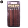 6Pcs Carve Knives Wood Carving Tools SKS9 Steel Woodcut DIY Hand Sculpture Engraving Knife Cutter+1PC Sharpening Stone ► Photo 1/6