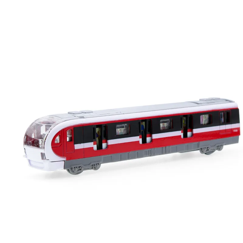 2017 Hot sell 136 Metro Train Diecast Alloy Metal Luxury Metro Model