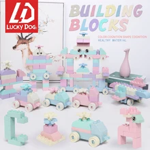 New Duplo Building Block Compatible with LegoINGly Wheat straw constructor bricks Enlighten Toys for children movie series hogwarts express train set diy building block toys bricks compatible with legoingly gifts for children