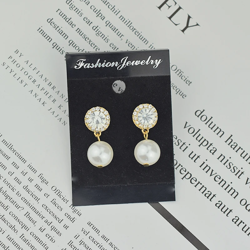 rhinestone earrings