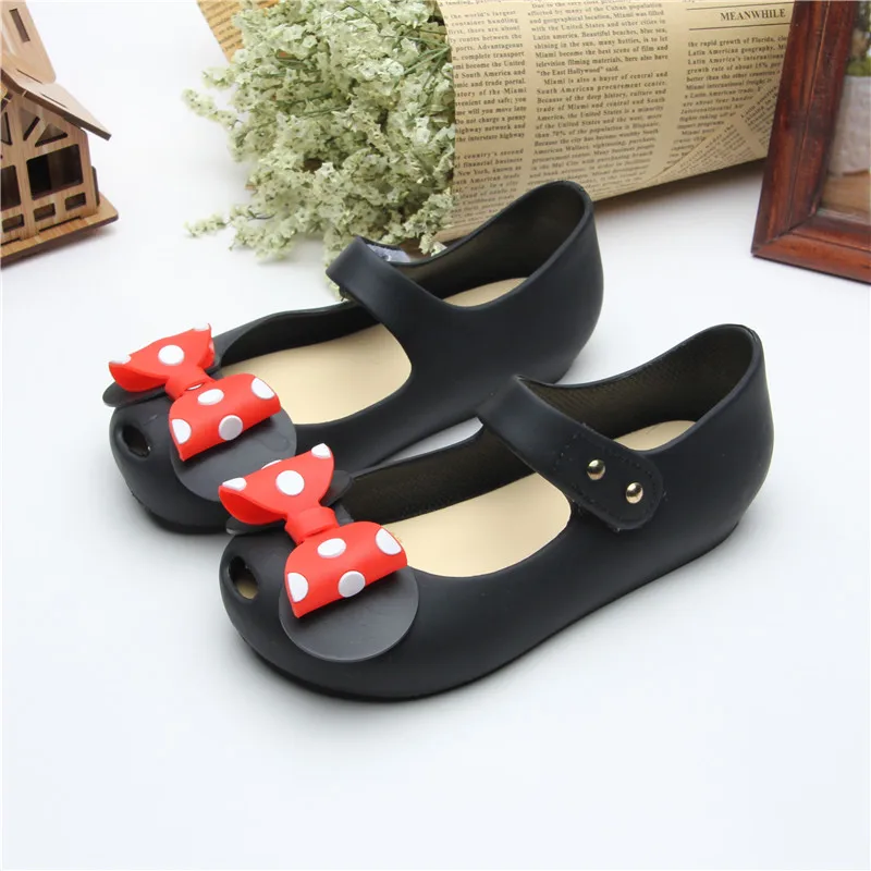 2018 Melissa Mickey Minnie силиконовая обувь для мальчиков и девочек мягкие комфортные