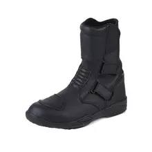 ARCX Motorcycle Boots Genuine Cow Leather Moto Boots Waterproof Motocross Boots Men Motorcycle Racing Mid Calf