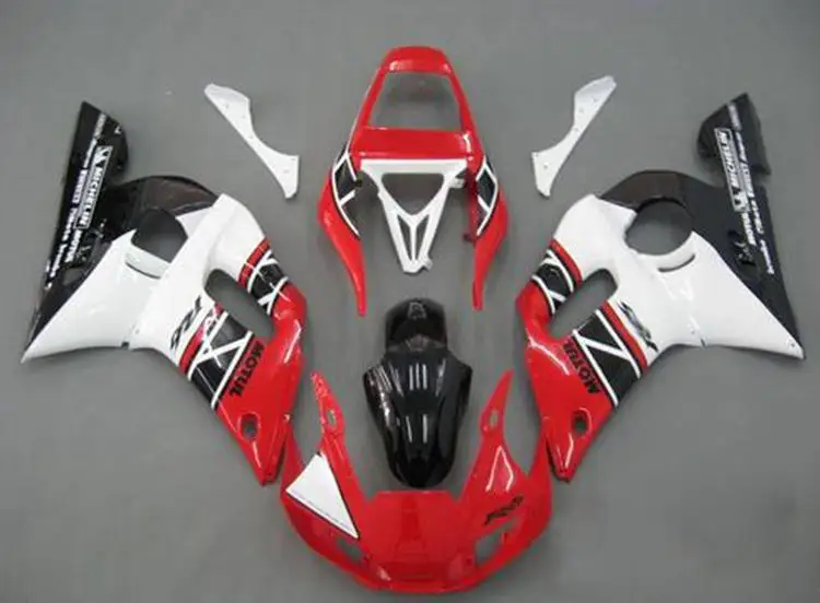 

New Fairings Kit Fit For Yamaha YZF 600 R6 98 99 00 01 02 YZF-R6 1998-2002 ABS Motorcycle Fairing red white color accept custom