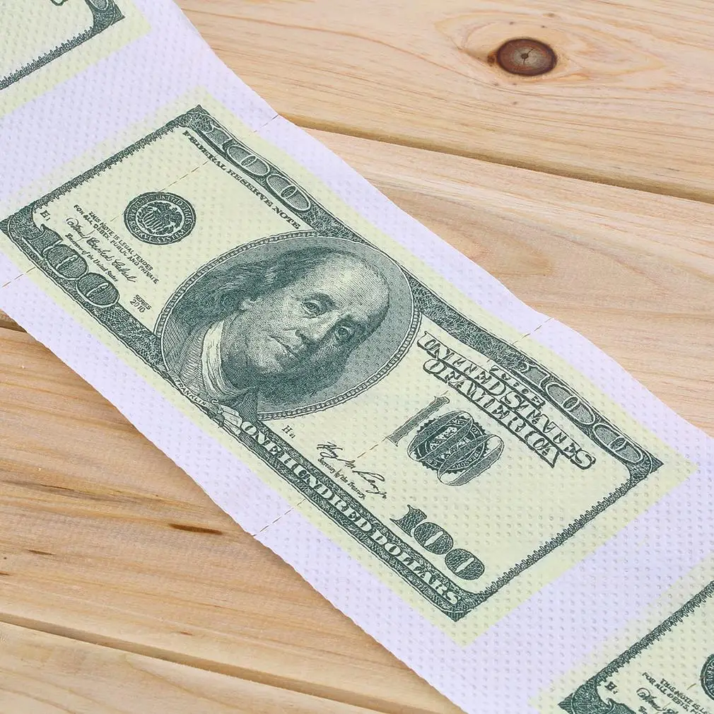 مضحك مائة الدولار بيل ورق التواليت الجدة متعة $100 TP المال لفة الكمامة هدية الجمال و الصحة الصحية ورقة التبعي مضحك مائة الدولار بيل ورق التواليت الجدة متعة $100 TP المال لفة الكمامة هدية الجمال و الصحة الصحية ورقة التبعي
