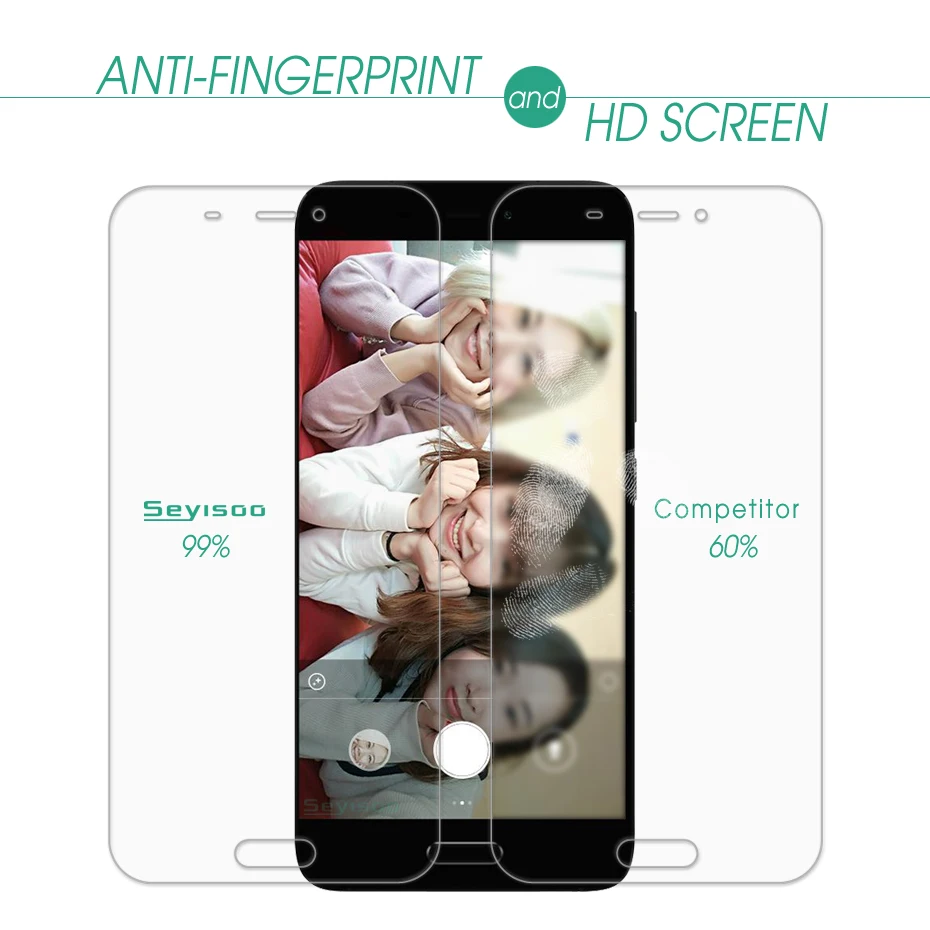 Оригинальная защитная пленка Seyisoo 2.5D 0,3 мм 9H закаленное стекло для Xiao mi 5 mi 5 Xiao mi 5 Pro Prime