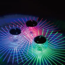 Высокая солнечная мощность лампа плавающий RGB пруд светильник светодиодный светильник для наружного сада бассейн Декор LG66