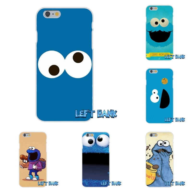cookie monster cartoon Soft Silicone TPU Transparent Cover