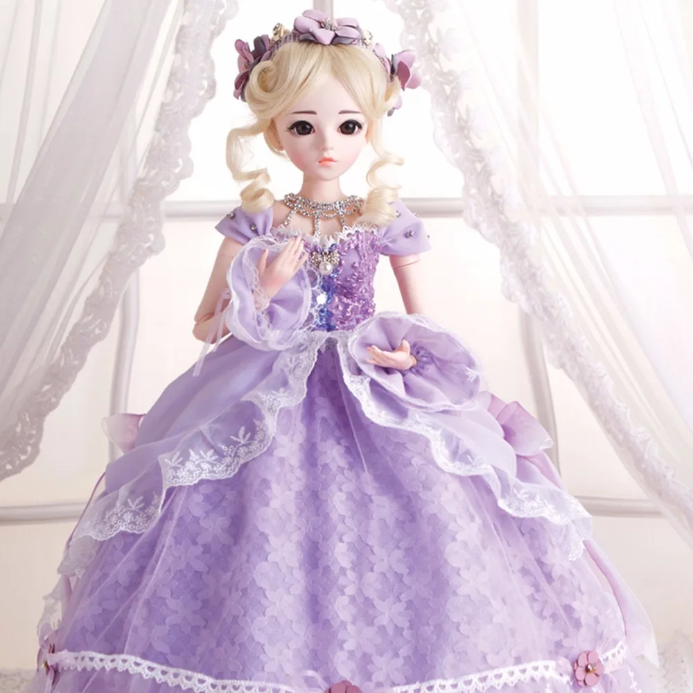 Lucia BJD 60 см 1/3 куклы для девочек с одеждой парики обувь макияж 100% ручной работы