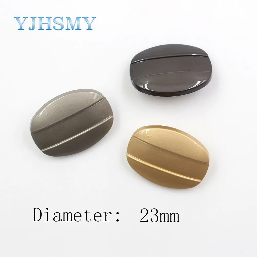 YJHSMY A 18315 1 10 шт 23 мм классические металлические пуговицы аксессуары для одежды