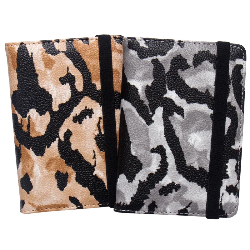 

2019 New python pattern passport holder elastic band strap passport this multi-card ticket jacket cover shell cover For ladies
