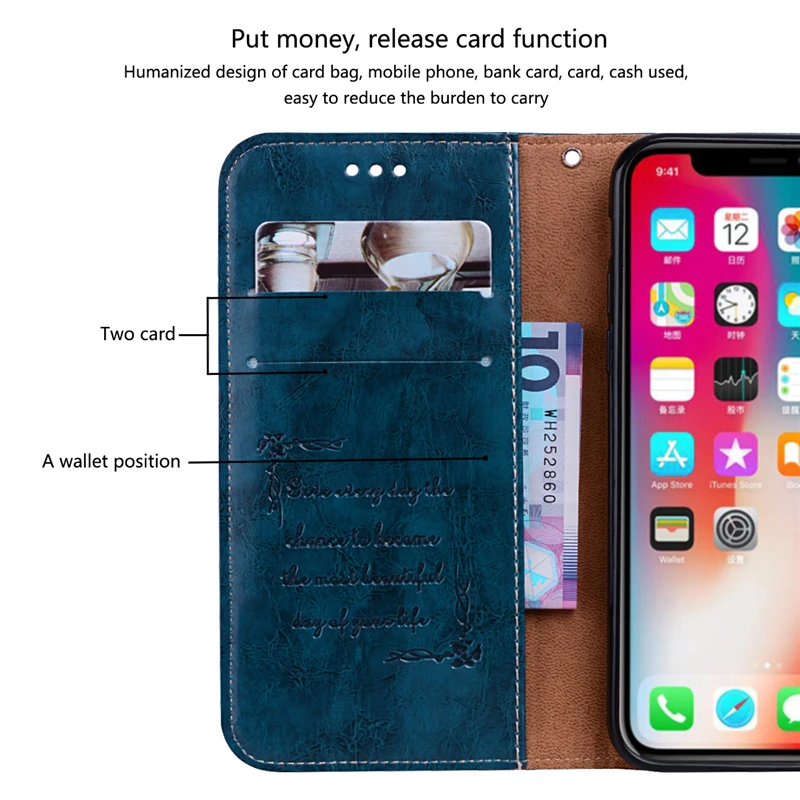 Чехол-бумажник с откидной крышкой для iPhone 11 Pro XR XS Max X, роскошный кожаный чехол для Apple iPhone 5 5S SE 6 6s Plus 7 8 Plus X 10, чехол