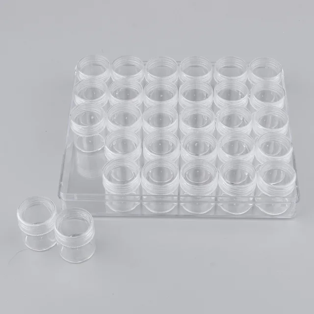 Cheap 30pcs Nail Powder Bottles,Empty Rhinestone Nail Tips Storage Box Case Plastic Container Nail Art Accessories Case Cheap 30pcs Nail Powder Bottles,Empty Rhinestone Nail Tips Storage Box Case Plastic Container Nail Art Accessories Case