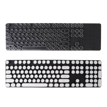 

DIY Keycap Retro Steam Punk Typewriter Mechanical Keyboard 104 Standard Keys