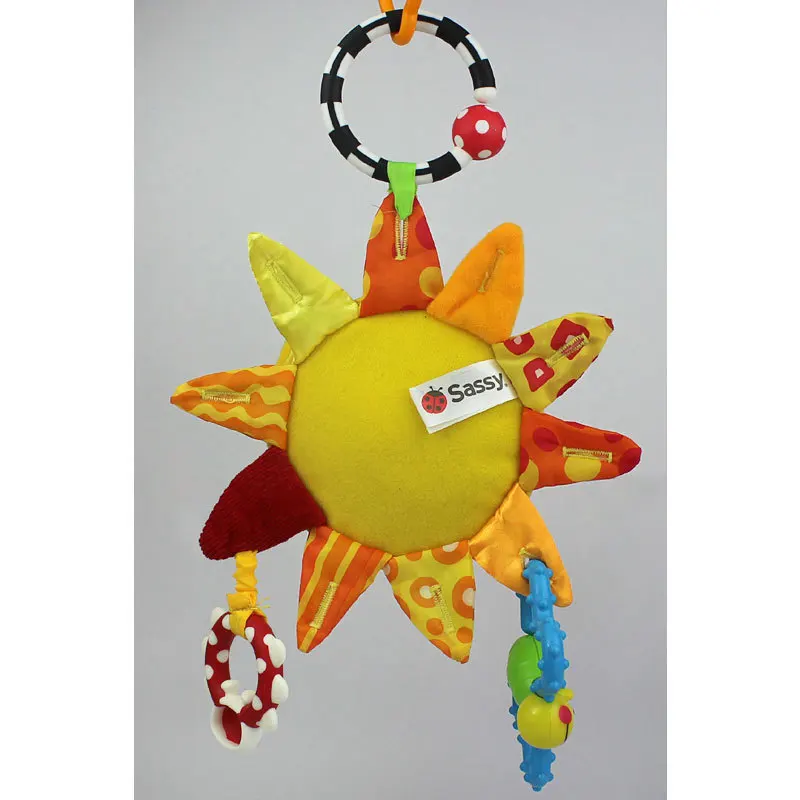 Sassy Plush Baby Plush Lighting Toy Crib Stroller Hanging Toys