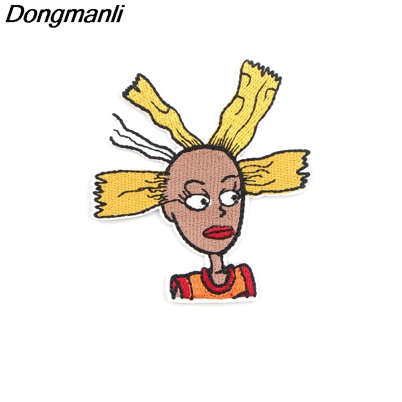

P3898 Dongmanli Cynthia Embroidered Patches Anime Sew Iron on Applique Badge for Clothes T-shirt backpack