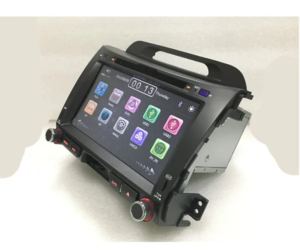 Discount Wholesale! 2din car radio dvd GPS player for Kia Sportage( 2010-2014) free map wifi bluetooth support 3G 4