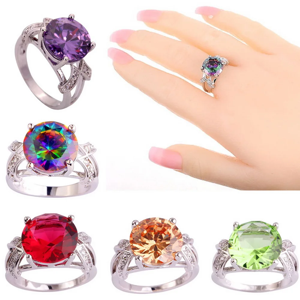 Merthus Charm Women Rings for Engagement Wedding Party Banquet Fashion Jewelry Gift | Украшения и аксессуары