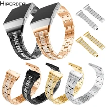 HIPERDEAL роскошный сплав кристалл часы ремешок для Fitbit ионная Горячая 17Dec21 дропшиппинг F