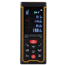 Rechargeable 70m Color Display High-precision Digital Laser Rangefinder Distance Meter Trena Laser Tape Measure Diastimeter