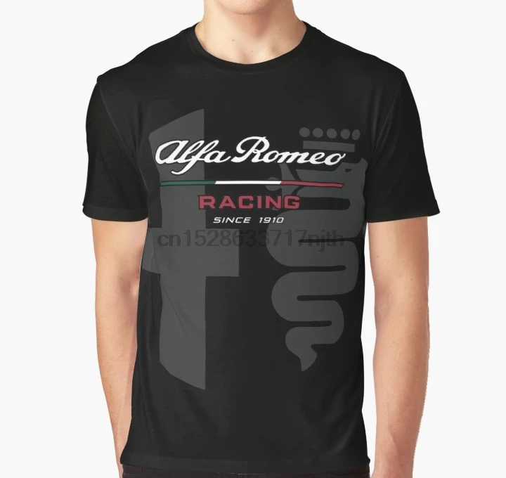 

All Over Print 3D Tshirt ALFA ROMEO TEAM 2019 Full Print Big print Graphic T Shirt(1)