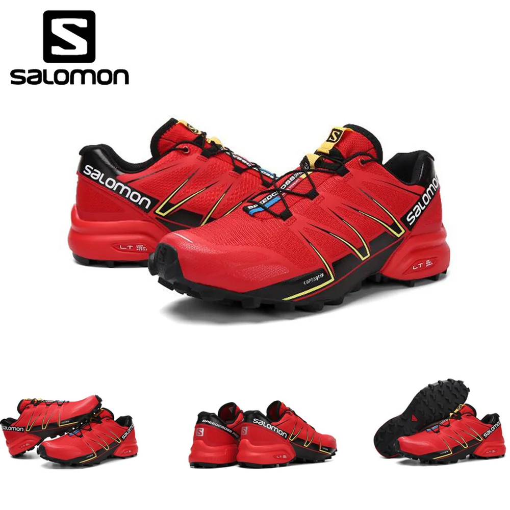 

Salomon Speed Cross 5 Speedcross Pro anti-slip running Sneakers for men Outdoor cool light Shoes Run breathable Eur 40-46