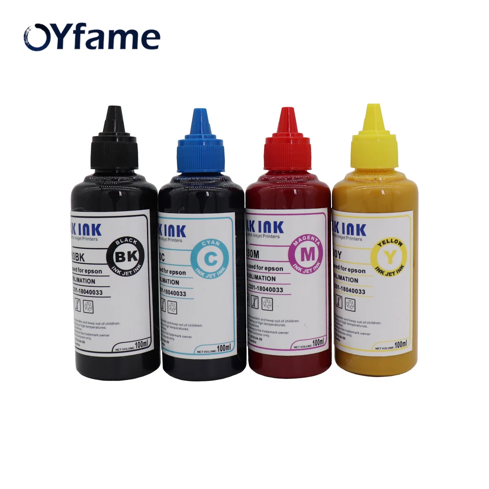 OYfame 100MLx 4 Colors Sublimation Ink For Ricoh GC21 GC31 Heat Transfer Press SG3100 SG2100 e3300N | Компьютеры и офис