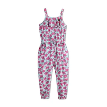 

Mingkids Girls Straps Jumpsuit Sleeveless Rompers Long Overall Loose Summer Clothes Baggy Playsuit Export Europe