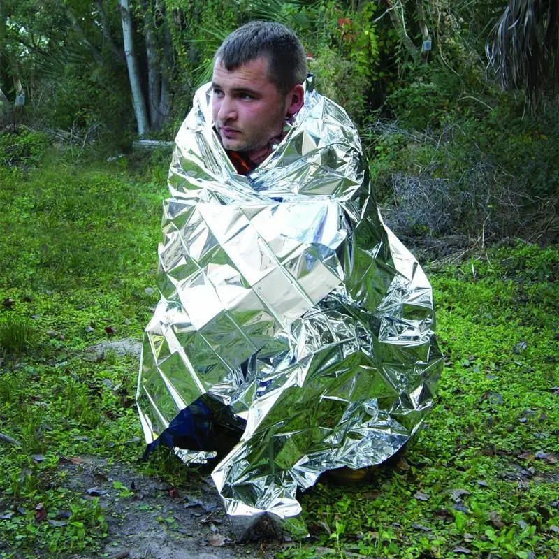 Outdoor Waterproof Emergency Survival Rescue Blanket Foil Thermal Space