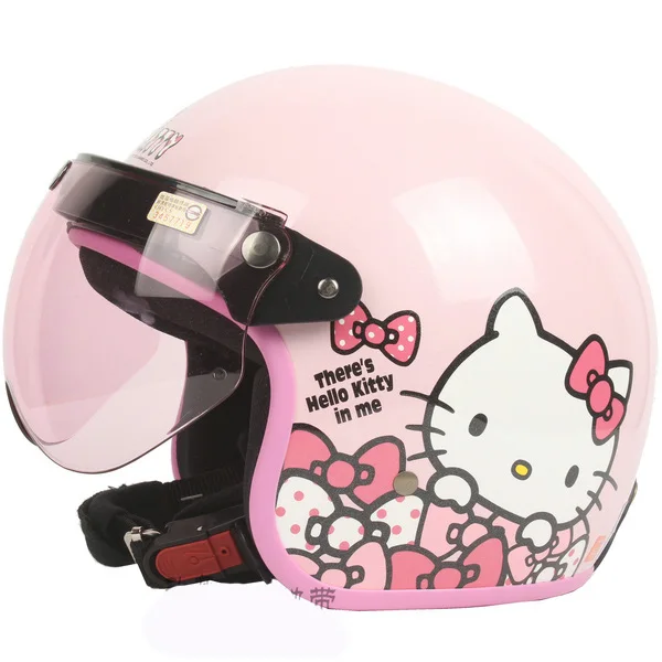 hello kitty bicycle helmet