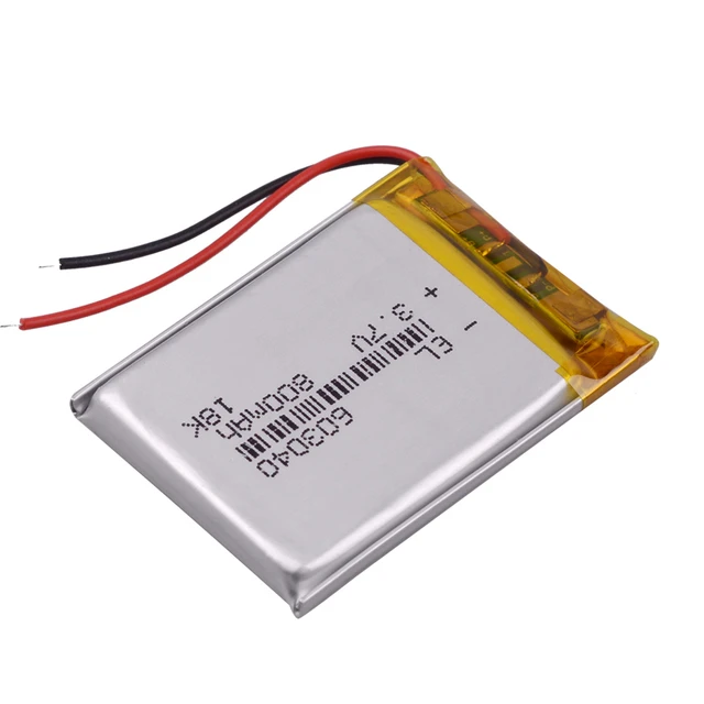 Bateria 3.7v 800mah 603040