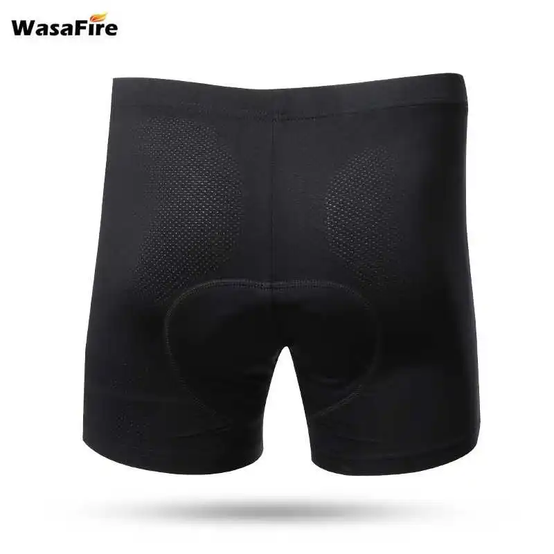 WasaFire, велосипедные шорты, мужские, дышащие, с 3D подкладкой, велосипедное нижнее белье, шорты для MTB, шоссейного велосипеда, кемпинга, велосипедного костюма, хлопковый материал