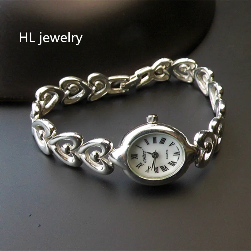 wrist watch with bracelet